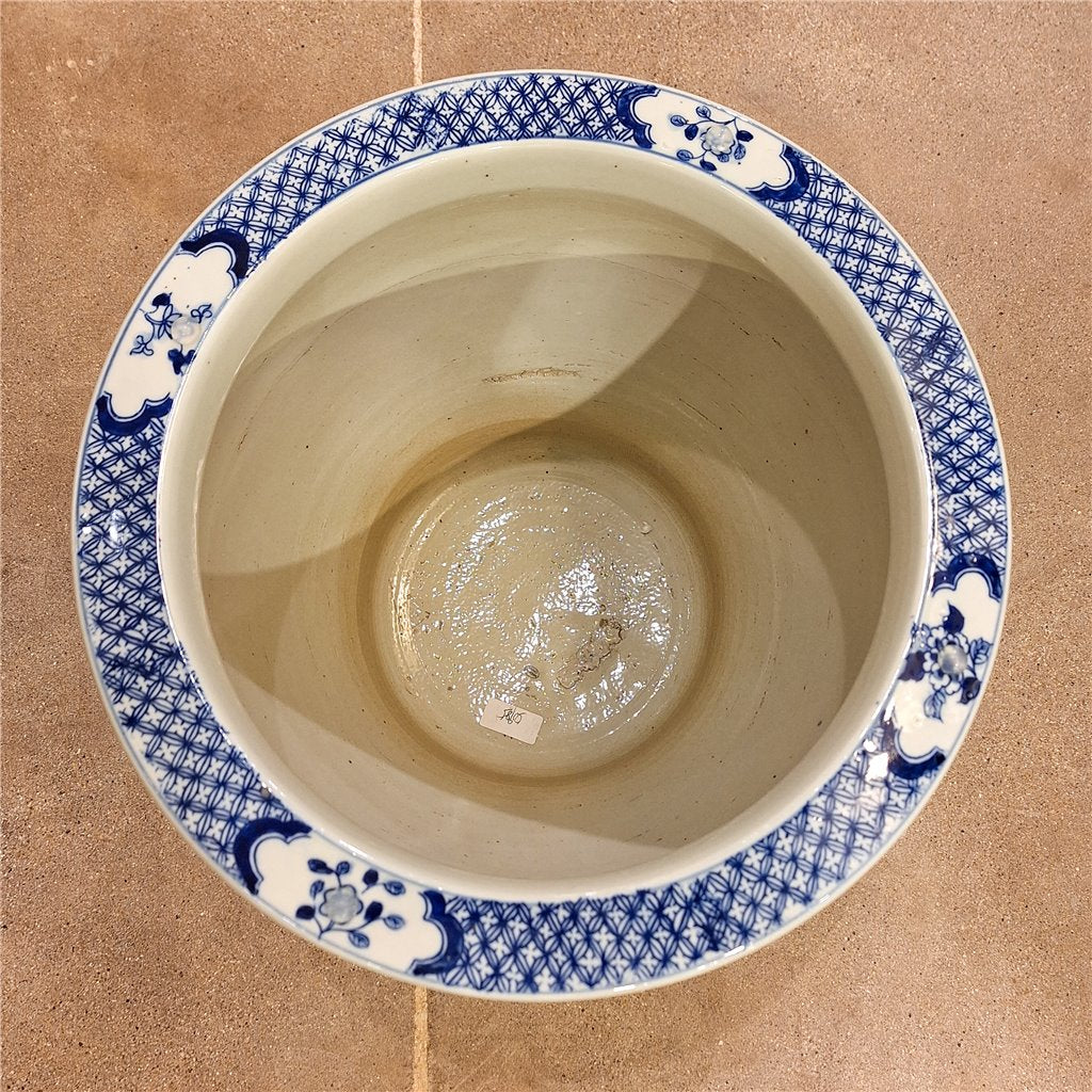 Danny's Fine Porcelain Home Decor Danny's Fine Porcelain FLUTED FISHBOWL 50985