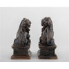 Danny's Fine Porcelain Home Decor Danny's Fine Porcelain Foo Dog Aged Black - Pair 51150