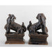 Danny's Fine Porcelain Home Decor Danny's Fine Porcelain Foo Dog Aged Black - Pair 51150