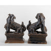 Danny's Fine Porcelain Home Decor Danny's Fine Porcelain Foo Dog Aged Black - Pair 51150