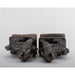 Danny's Fine Porcelain Home Decor Danny's Fine Porcelain Foo Dog Aged Black - Pair 51150