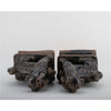 Danny's Fine Porcelain Home Decor Danny's Fine Porcelain Foo Dog Aged Black - Pair 51150