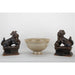 Danny's Fine Porcelain Home Decor Danny's Fine Porcelain Foo Dog Aged Black - Pair 51150