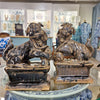 Danny's Fine Porcelain Home Decor Danny's Fine Porcelain Foo Dog Aged Black - Pair 51150