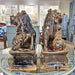 Danny's Fine Porcelain Home Decor Danny's Fine Porcelain Foo Dog Aged Black - Pair 51150