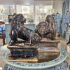 Danny's Fine Porcelain Home Decor Danny's Fine Porcelain Foo Dog Aged Black - Pair 51150
