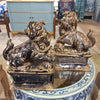 Danny's Fine Porcelain Home Decor Danny's Fine Porcelain Foo Dog Aged Black - Pair 51150