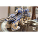 Danny's Fine Porcelain Home Decor Danny's Fine Porcelain Foo Dog Pair of Mythological Figurines Symbolized Lucky