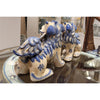 Danny's Fine Porcelain Home Decor Danny's Fine Porcelain Foo Dog Pair of Mythological Figurines Symbolized Lucky