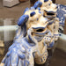 Danny's Fine Porcelain Home Decor Danny's Fine Porcelain Foo Dog Pair of Mythological Figurines Symbolized Lucky