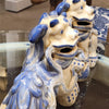 Danny's Fine Porcelain Home Decor Danny's Fine Porcelain Foo Dog Pair of Mythological Figurines Symbolized Lucky
