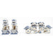Danny's Fine Porcelain Home Decor Danny's Fine Porcelain Foo Dog Pair of Mythological Figurines Symbolized Lucky