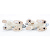 Danny's Fine Porcelain Home Decor Danny's Fine Porcelain Foo Dog Pair of Mythological Figurines Symbolized Lucky
