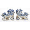 Danny's Fine Porcelain Home Decor Danny's Fine Porcelain Foo Dog Pair of Mythological Figurines Symbolized Lucky