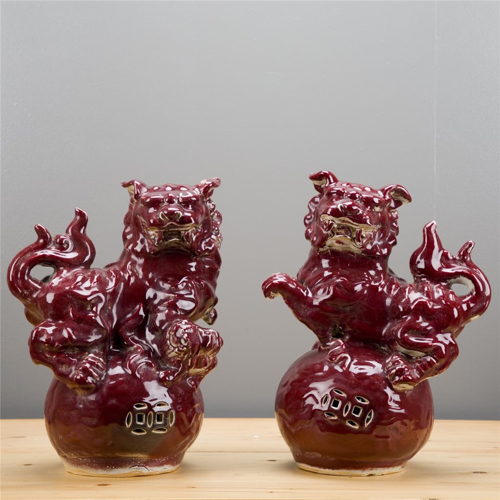 Danny's Fine Porcelain Home Decor Danny's Fine Porcelain Foo Dogs 50557
