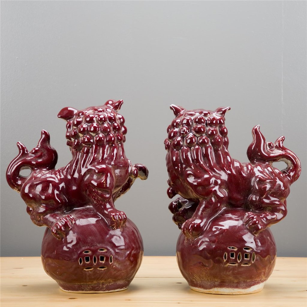 Danny's Fine Porcelain Home Decor Danny's Fine Porcelain Foo Dogs 50557
