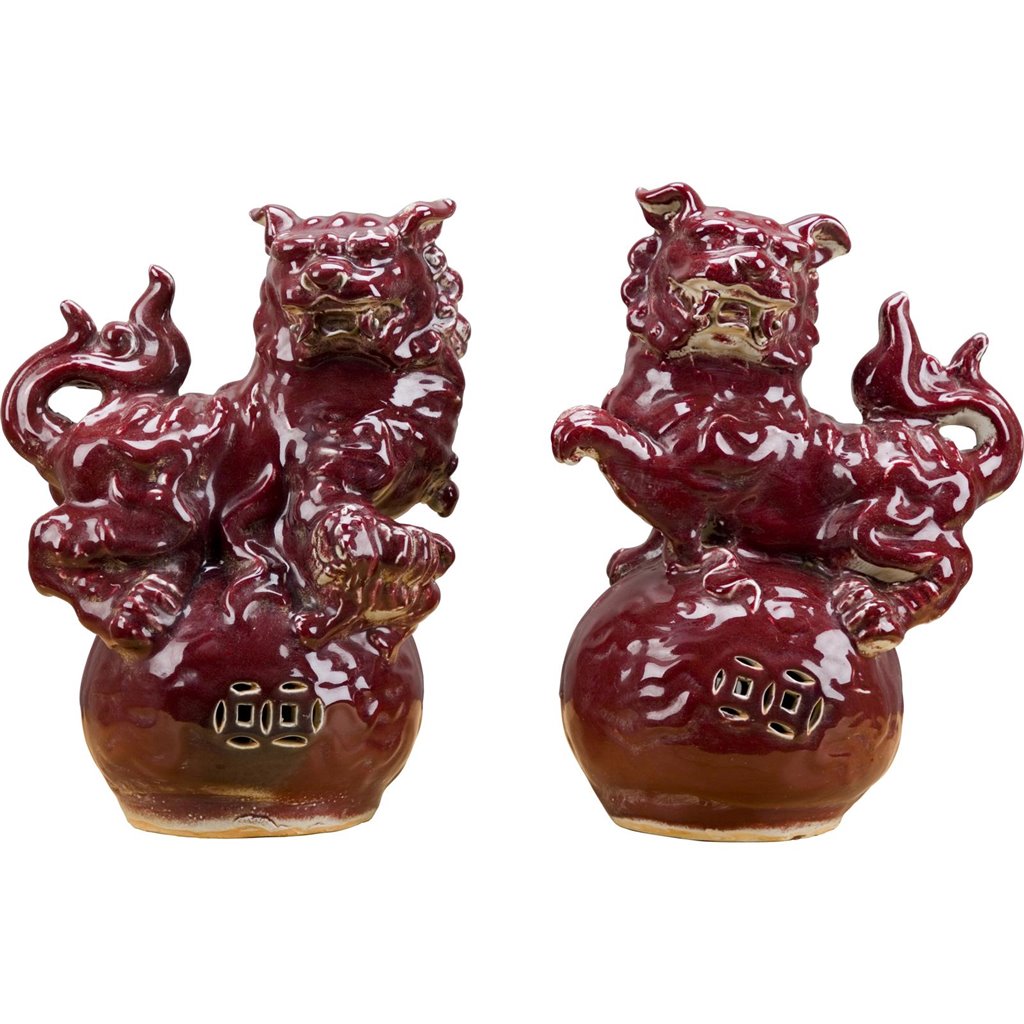 Danny's Fine Porcelain Home Decor Danny's Fine Porcelain Foo Dogs 50557