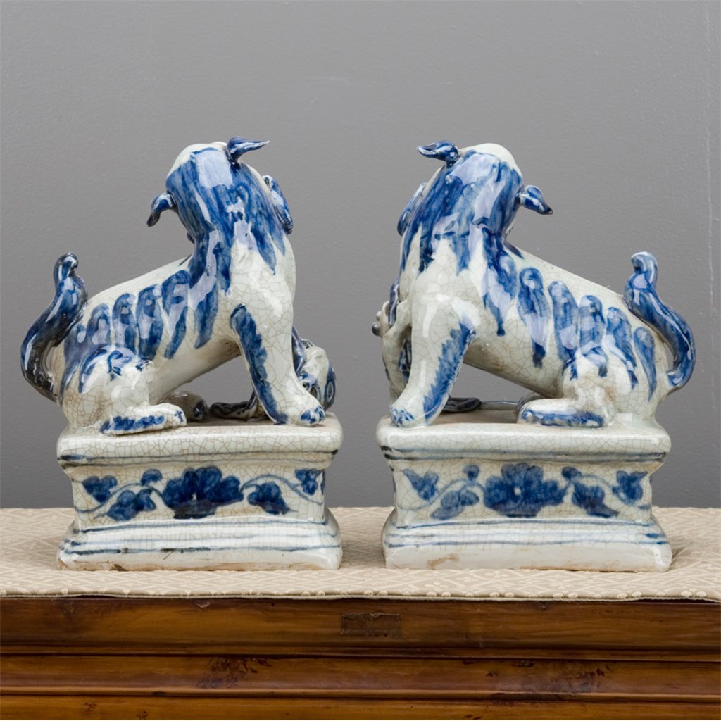Danny's Fine Porcelain Home Decor Danny's Fine Porcelain Foo Dogs Pair 50618