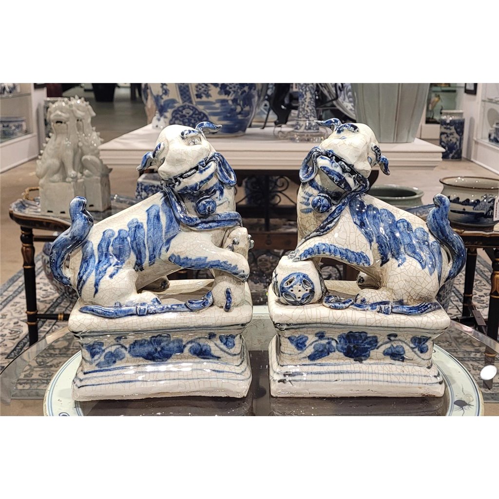 Danny's Fine Porcelain Home Decor Danny's Fine Porcelain Foo Dogs Pair 50618