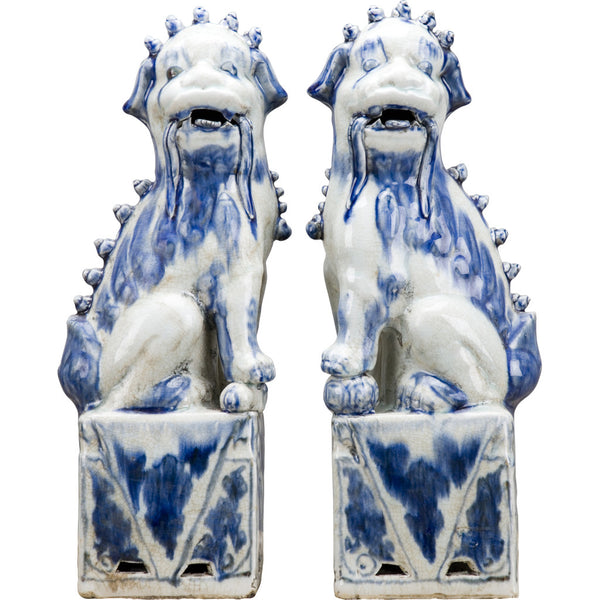 Danny's Fine Porcelain Home Decor Danny's Fine Porcelain Foo Dogs Pair 50619
