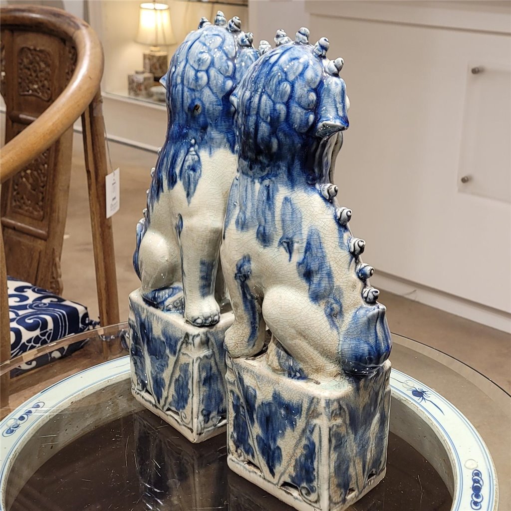 Danny's Fine Porcelain Home Decor Danny's Fine Porcelain Foo Dogs Pair 50619