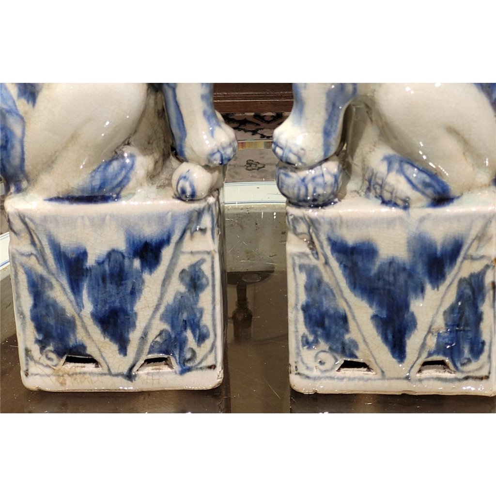 Danny's Fine Porcelain Home Decor Danny's Fine Porcelain Foo Dogs Pair 50619