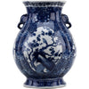 Danny's Fine Porcelain Home Decor Danny's Fine Porcelain Foo Lun Vase -Blue & White