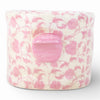 Danny's Fine Porcelain Home Decor Danny's Fine Porcelain Footbath-Pink Florets Large Size – Pink Florets Porcelain Cachepot