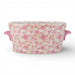 Danny's Fine Porcelain Home Decor Danny's Fine Porcelain Footbath-Pink Florets Large Size – Pink Florets Porcelain Cachepot