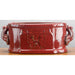 Danny's Fine Porcelain Home Decor Danny's Fine Porcelain Footbath-Red Medallion(16.5" X 8" Opening) CM2347-RD