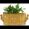 Danny's Fine Porcelain Home Decor Danny's Fine Porcelain Footbath-Yellow Medallion(16.5" X 8" Opening) CM2347-YW
