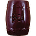 Danny's Fine Porcelain Home Decor Danny's Fine Porcelain Garden Stool - Oxblood Red 41014