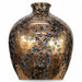 Danny's Fine Porcelain Home Decor Danny's Fine Porcelain Gold Floral Vase - CLOSEOUT