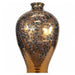 Danny's Fine Porcelain Home Decor Danny's Fine Porcelain Gold Floral Vase - CLOSEOUT