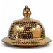 Danny's Fine Porcelain Home Decor Danny's Fine Porcelain Gold Mesh Lidded Jar - CLOSEOUT