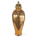 Danny's Fine Porcelain Home Decor Danny's Fine Porcelain Gold Mesh Lidded Jar - CLOSEOUT