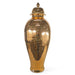 Danny's Fine Porcelain Home Decor Danny's Fine Porcelain Gold Mesh Lidded Jar - CLOSEOUT