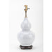Danny's Fine Porcelain Lighting Danny's Fine Porcelain Gourd Vase Lamp - White Crackle 51090-L