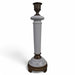 Danny's Fine Porcelain Home Decor Danny's Fine Porcelain Gray Candlesticktall Gray Candlestick with A Turned Column Form, - CLOSEOUT SAMPLE SALE