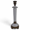 Danny's Fine Porcelain Home Decor Danny's Fine Porcelain Gray Candlesticktall Gray Candlestick with A Turned Column Form, - CLOSEOUT SAMPLE SALE