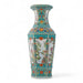 Danny's Fine Porcelain Home Decor Danny's Fine Porcelain Green Octagonal Vase – Floral Motif