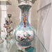 Danny's Fine Porcelain Home Decor Danny's Fine Porcelain Green Painted Vase Flower and Bird. Display It Alone Or with Flowers For