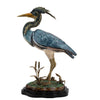 Danny's Fine Porcelain Home Decor Danny's Fine Porcelain Grey Heron With Bronze 61002