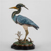 Danny's Fine Porcelain Home Decor Danny's Fine Porcelain Grey Heron With Bronze 61002