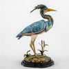 Danny's Fine Porcelain Home Decor Danny's Fine Porcelain Grey Heron With Bronze 61002