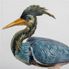 Danny's Fine Porcelain Home Decor Danny's Fine Porcelain Grey Heron With Bronze 61002