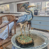 Danny's Fine Porcelain Home Decor Danny's Fine Porcelain Grey Heron With Bronze 61002