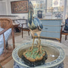 Danny's Fine Porcelain Home Decor Danny's Fine Porcelain Grey Heron With Bronze 61002