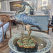 Danny's Fine Porcelain Home Decor Danny's Fine Porcelain Grey Heron With Bronze 61002