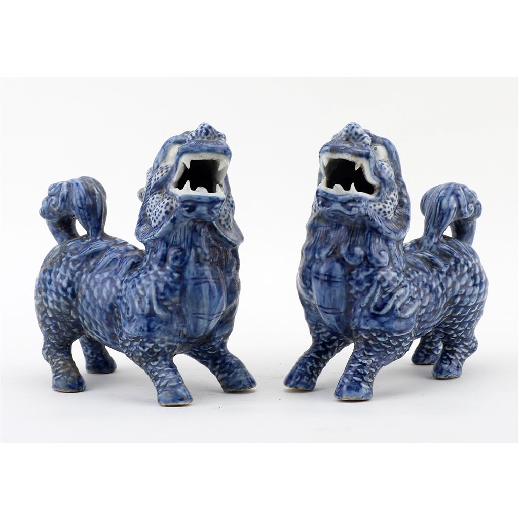 Danny's Fine Porcelain Home Decor Danny's Fine Porcelain Hand Made Lion Large Pair 50825